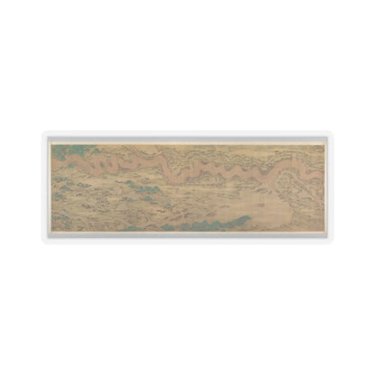 Unidentified artist - Ten Thousand Miles along the Yellow River - datable to 1690–1722 v3 - STICKER Vinyl Kiss-Cut Decal