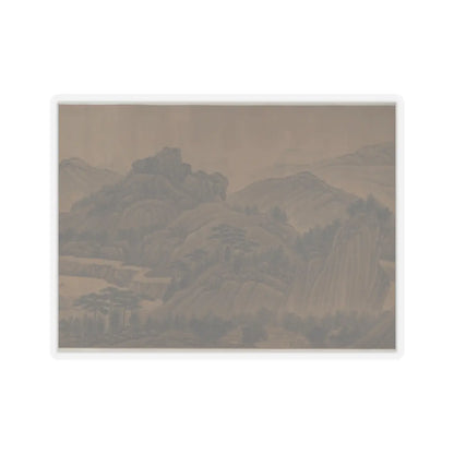 Unidentified artist - The Hills of Kuaiji - 18th cenury or later v17 - STICKER Vinyl Kiss-Cut Decal