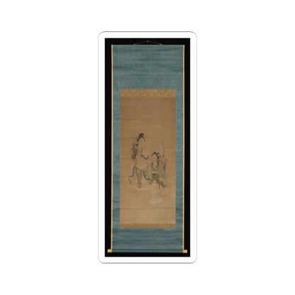 Unidentified artist - Two Ladies - 18th century v2 - STICKER Vinyl Kiss-Cut Decal