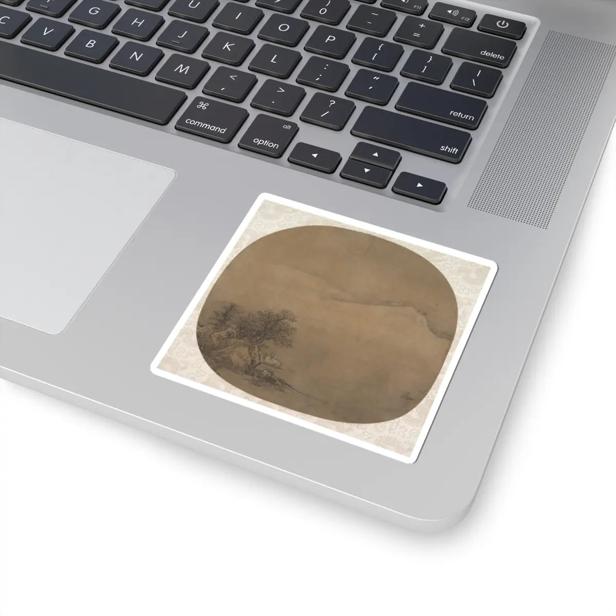 Unidentified artist - Waiting for the Ferry - early 13th century v1 - STICKER Vinyl Kiss-Cut Decal