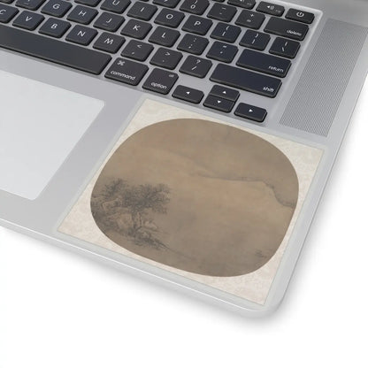 Unidentified artist - Waiting for the Ferry - early 13th century v1 - STICKER Vinyl Kiss-Cut Decal