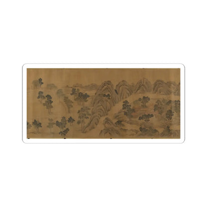 Unidentified artist - Wangchuan Villa - 16th–17th century v1 - STICKER Vinyl Kiss-Cut Decal