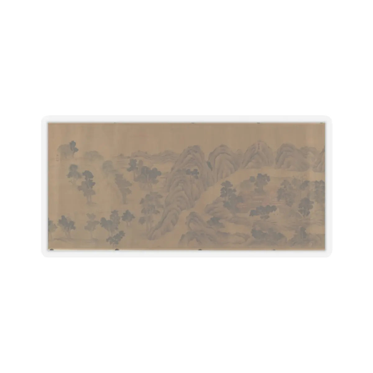 Unidentified artist - Wangchuan Villa - 16th–17th century v1 - STICKER Vinyl Kiss-Cut Decal