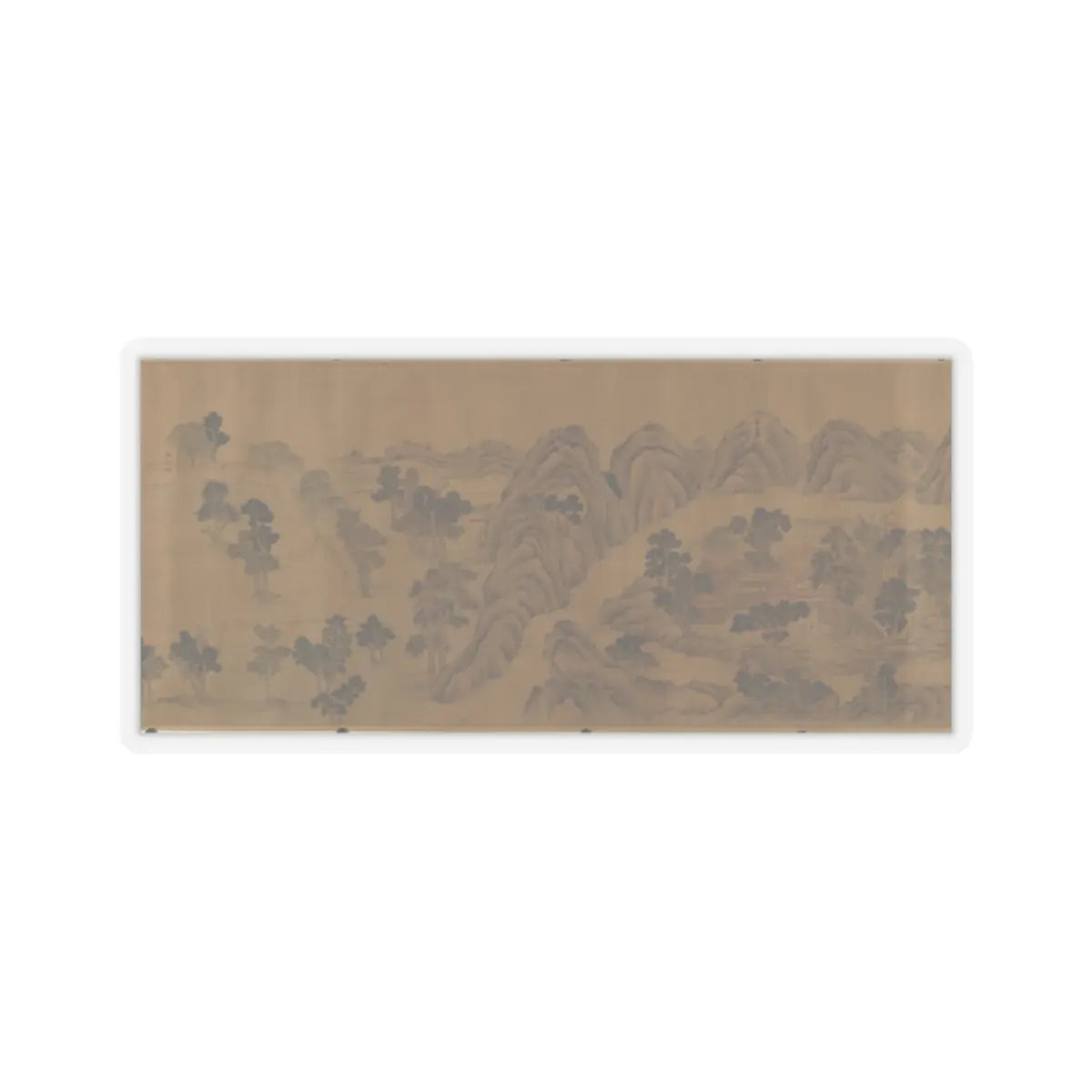 Unidentified artist - Wangchuan Villa - 16th–17th century v1 - STICKER Vinyl Kiss-Cut Decal