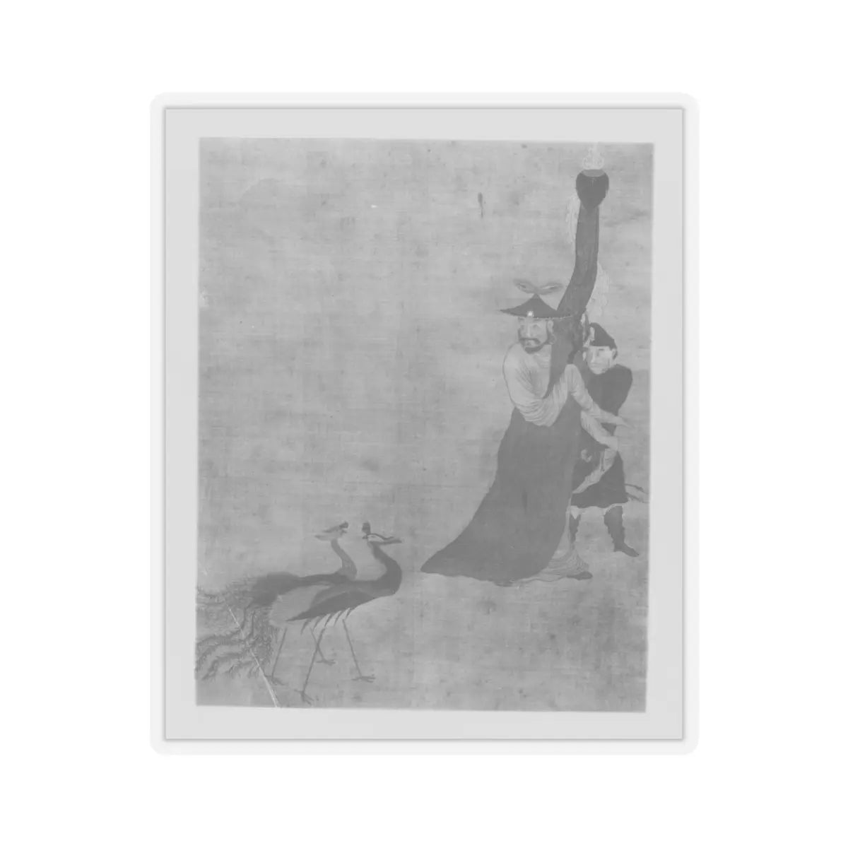 Unidentified artist - Watching the Phoenix - unknown - STICKER Vinyl Kiss-Cut Decal