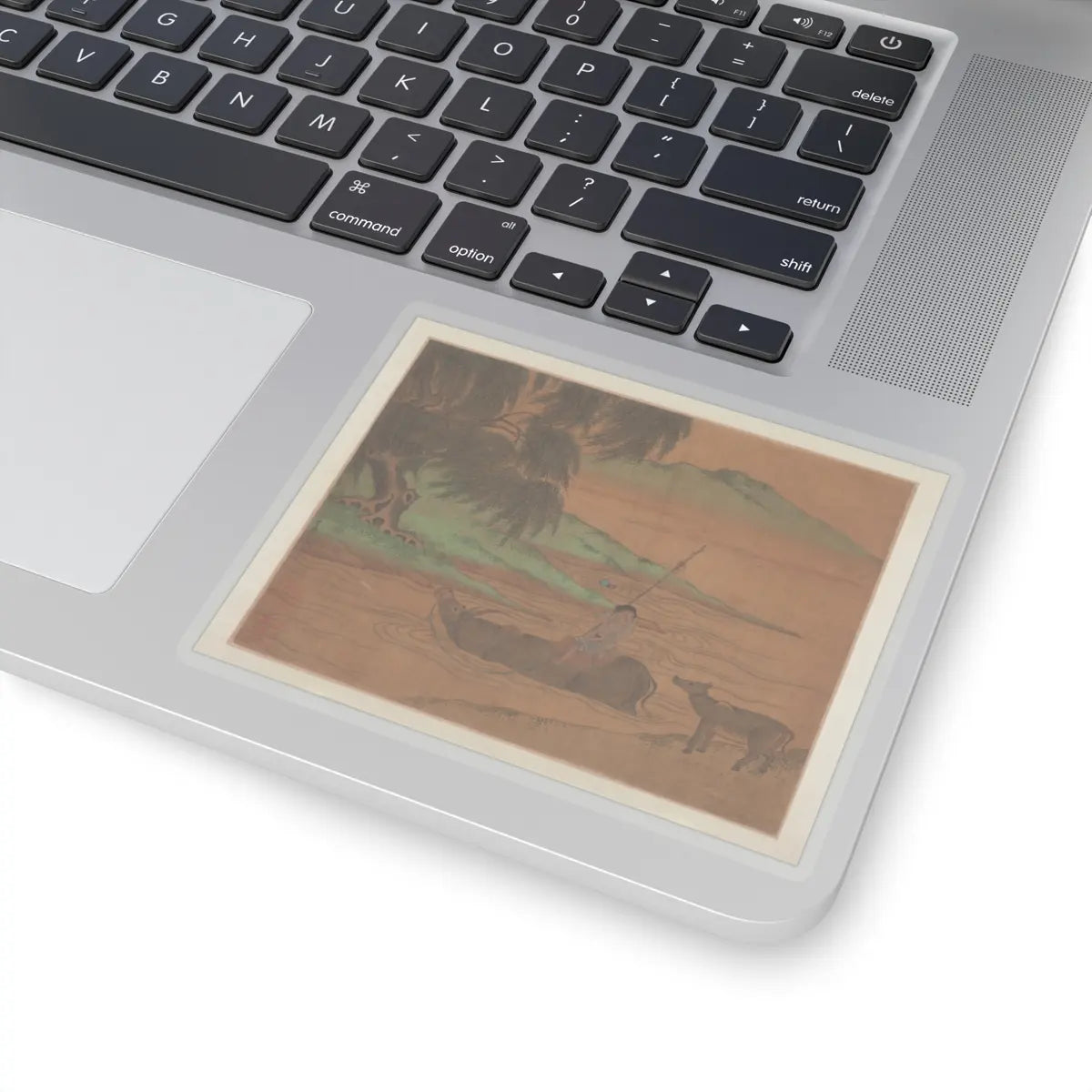 Unidentified artist - Water Buffalo - unknown - STICKER Vinyl Kiss-Cut Decal