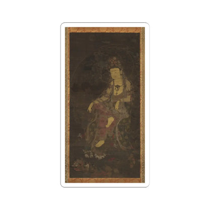 Unidentified artist - Water-moon Avalokiteshvara - first half of the 14th century v1 - STICKER Vinyl Kiss-Cut Decal