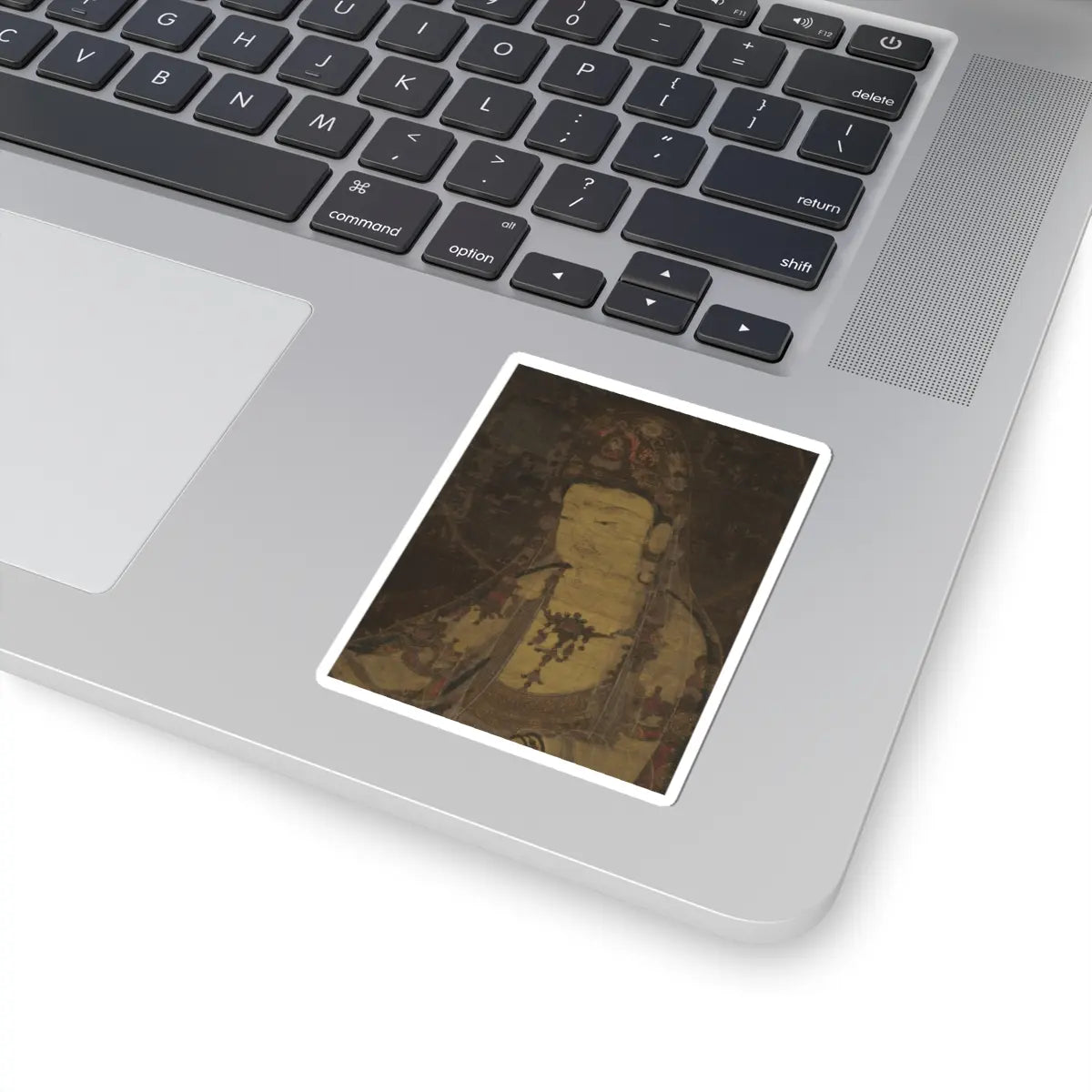 Unidentified artist - Water-moon Avalokiteshvara - first half of the 14th century v3 - STICKER Vinyl Kiss-Cut Decal