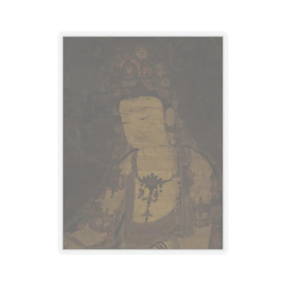 Unidentified artist - Water-moon Avalokiteshvara - first half of the 14th century v3 - STICKER Vinyl Kiss-Cut Decal