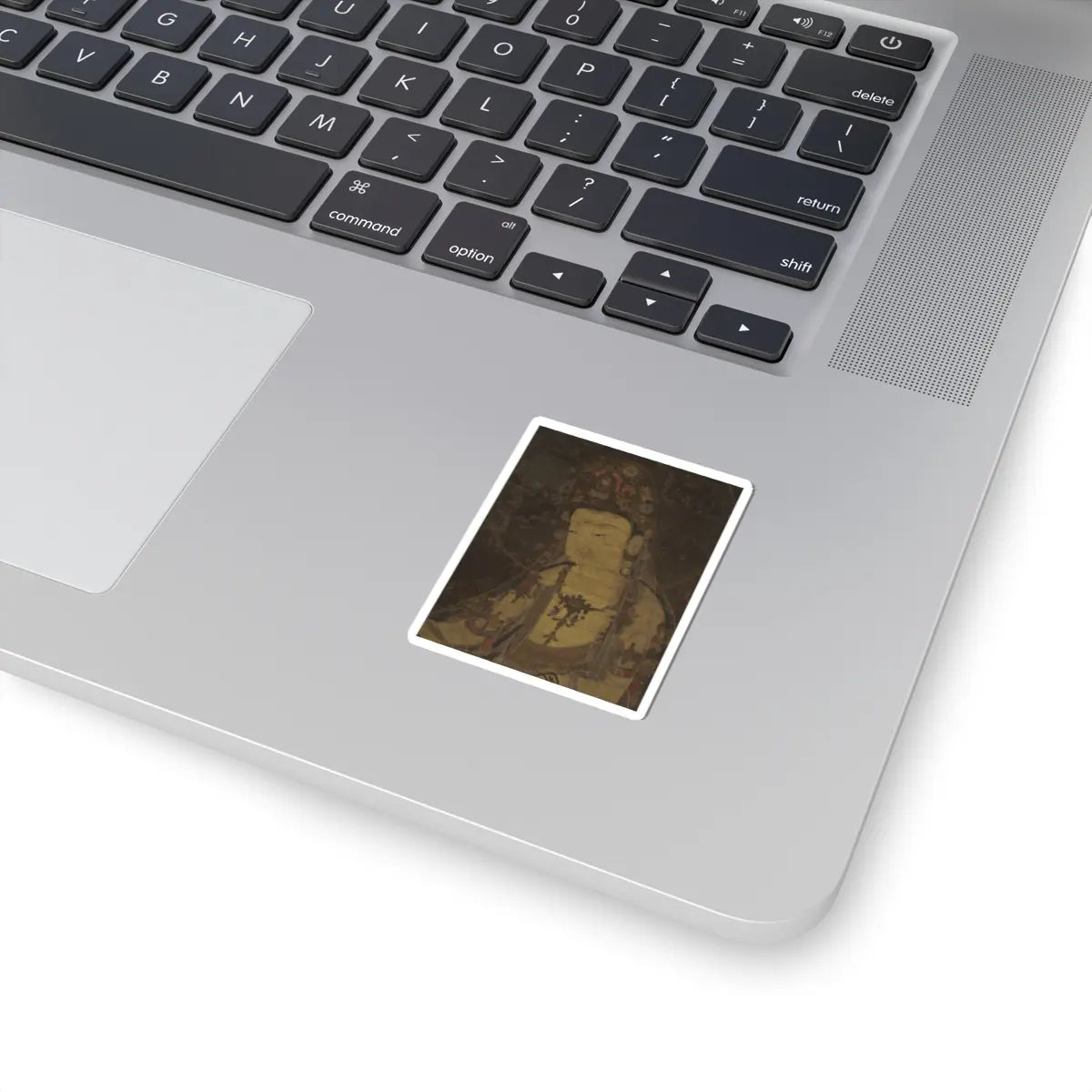Unidentified artist - Water-moon Avalokiteshvara - first half of the 14th century v3 - STICKER Vinyl Kiss-Cut Decal