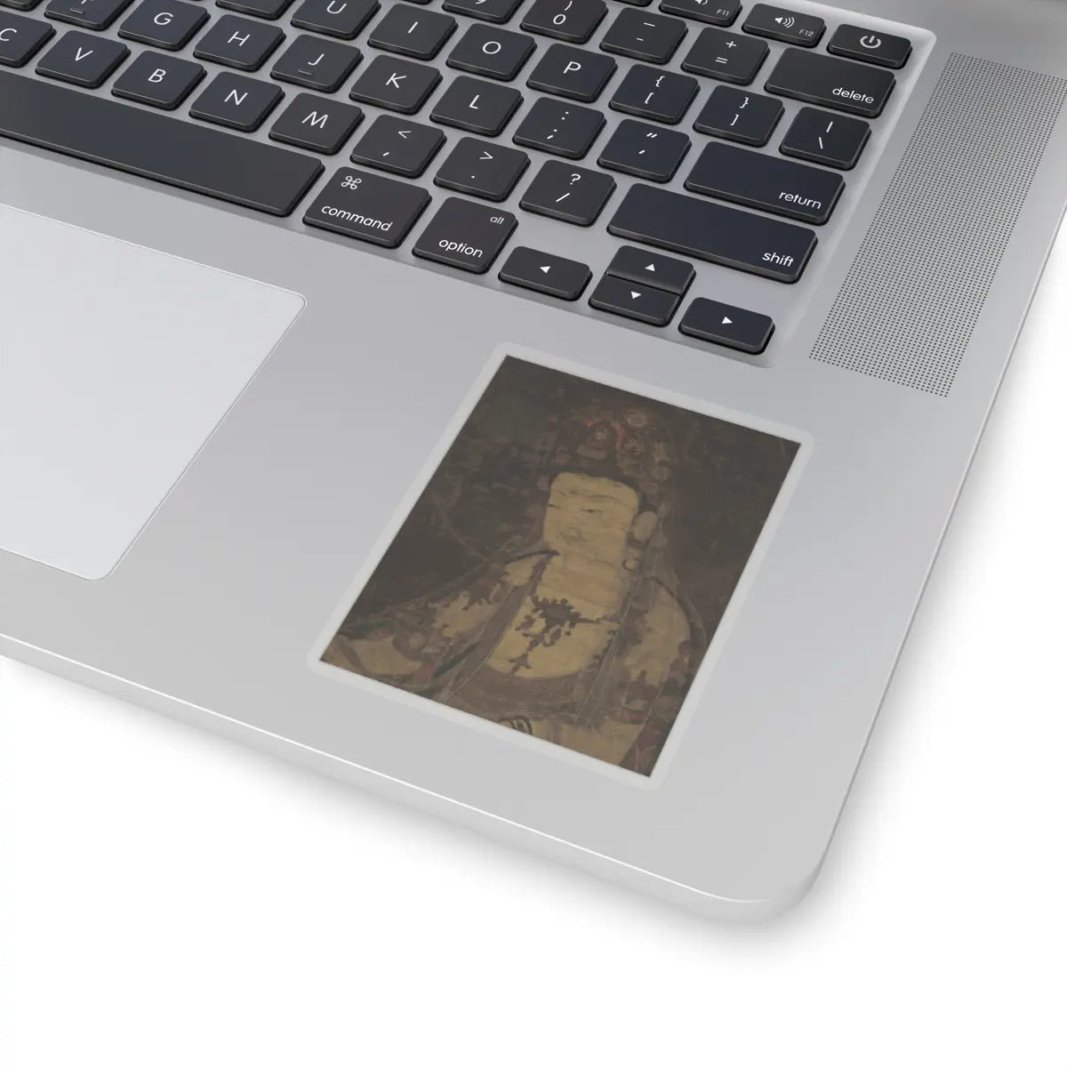 Unidentified artist - Water-moon Avalokiteshvara - first half of the 14th century v3 - STICKER Vinyl Kiss-Cut Decal