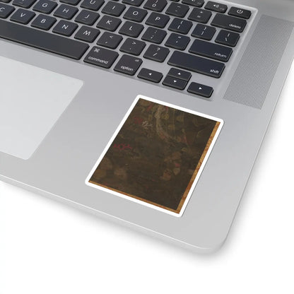 Unidentified artist - Water-moon Avalokiteshvara - first half of the 14th century v4 - STICKER Vinyl Kiss-Cut Decal