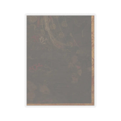 Unidentified artist - Water-moon Avalokiteshvara - first half of the 14th century v4 - STICKER Vinyl Kiss-Cut Decal