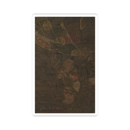Unidentified artist - Water-moon Avalokiteshvara - first half of the 14th century v5 - STICKER Vinyl Kiss-Cut Decal