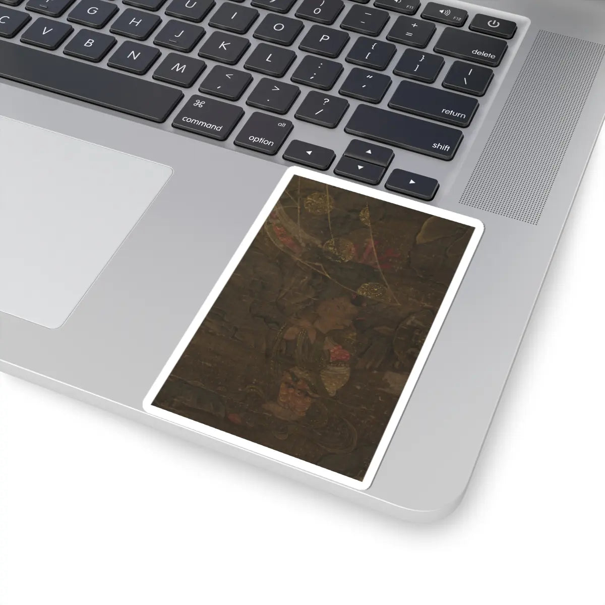 Unidentified artist - Water-moon Avalokiteshvara - first half of the 14th century v5 - STICKER Vinyl Kiss-Cut Decal