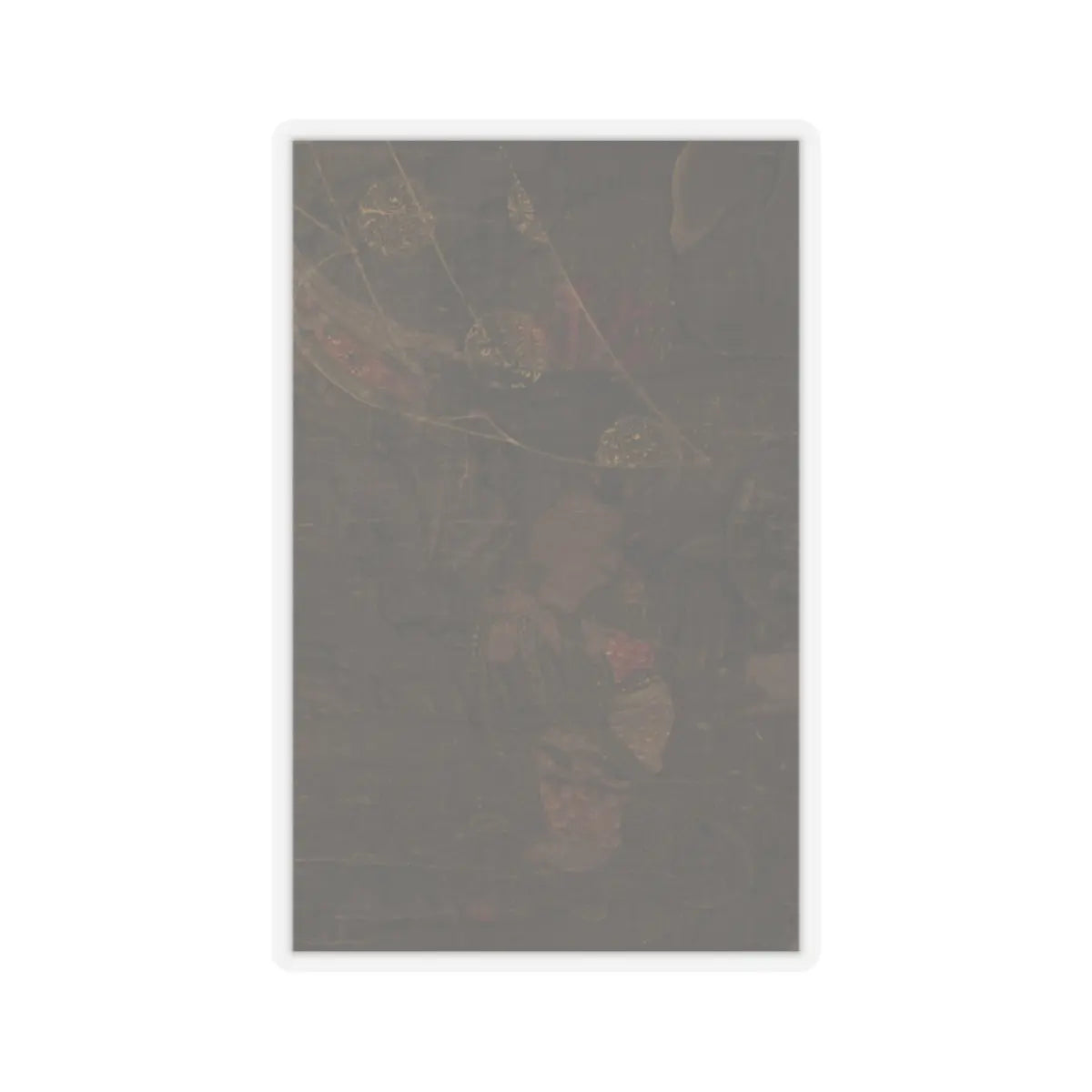 Unidentified artist - Water-moon Avalokiteshvara - first half of the 14th century v5 - STICKER Vinyl Kiss-Cut Decal