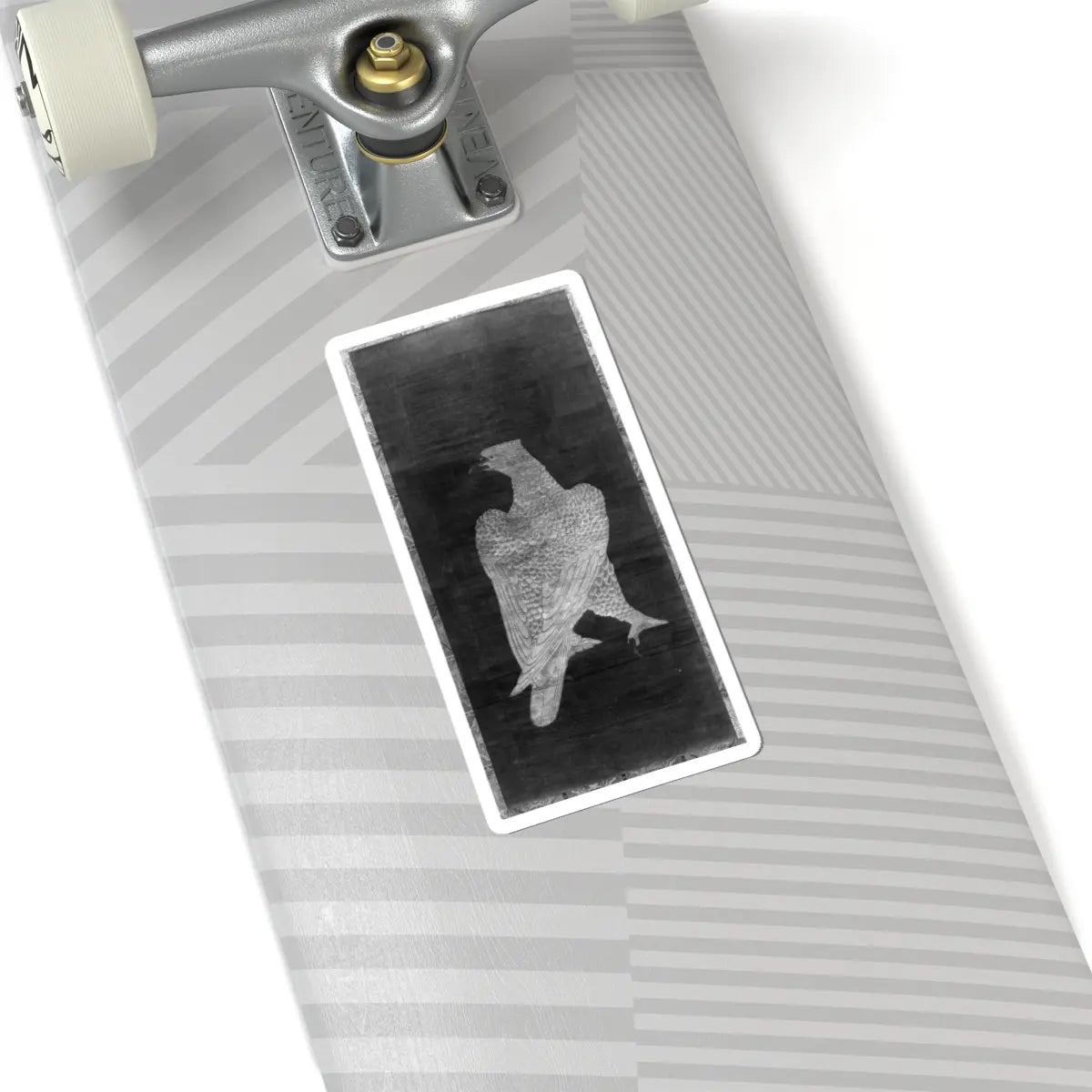 Unidentified artist - White Falcon - unknown - STICKER Vinyl Kiss-Cut Decal