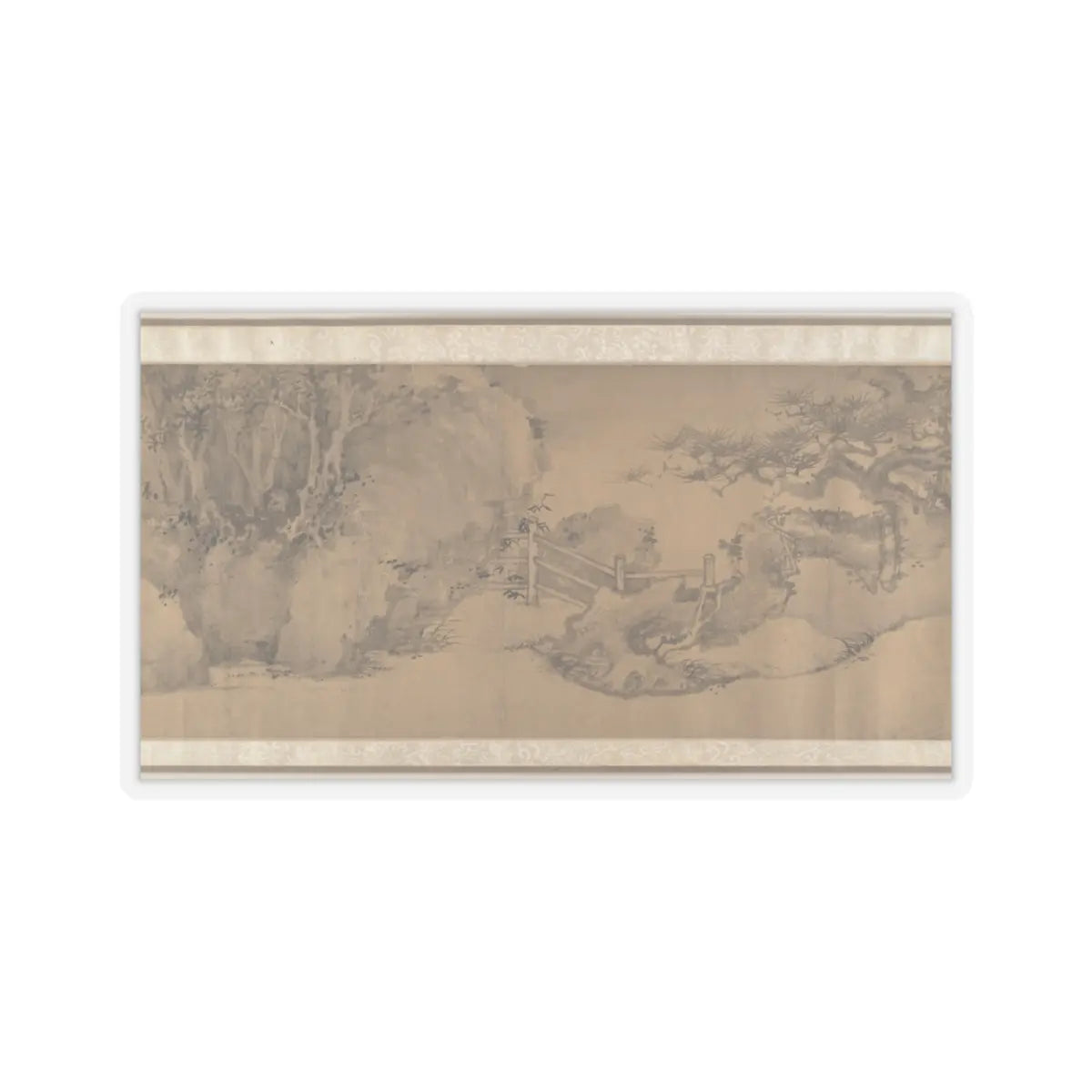 Unidentified artist - White Lotus Society - 15th century v15 - STICKER Vinyl Kiss-Cut Decal