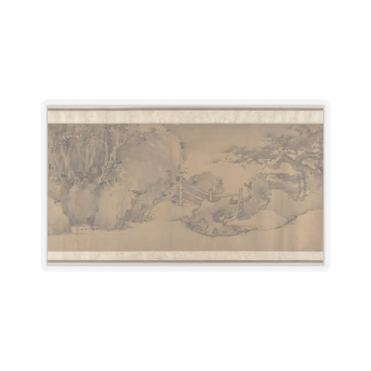 Unidentified artist - White Lotus Society - 15th century v15 - STICKER Vinyl Kiss-Cut Decal