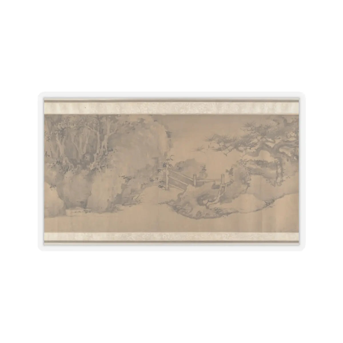 Unidentified artist - White Lotus Society - 15th century v15 - STICKER Vinyl Kiss-Cut Decal