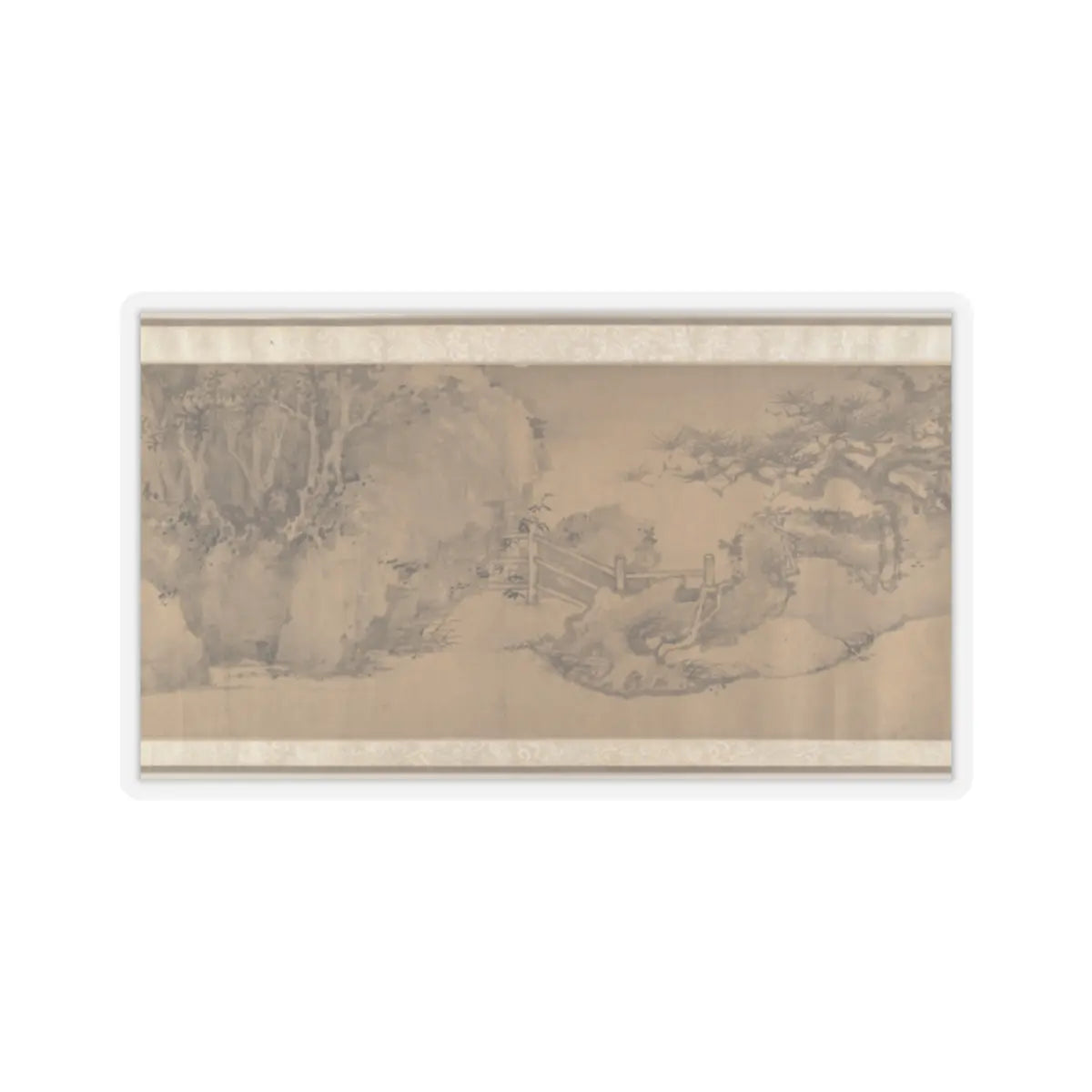 Unidentified artist - White Lotus Society - 15th century v15 - STICKER Vinyl Kiss-Cut Decal