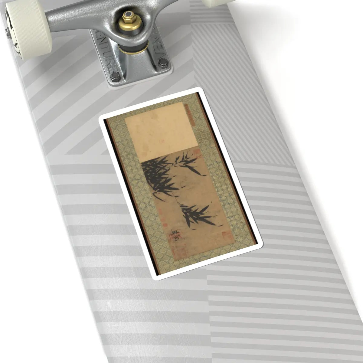 Unidentified artist - Wind in Bamboo - unknown v1 - STICKER Vinyl Kiss-Cut Decal