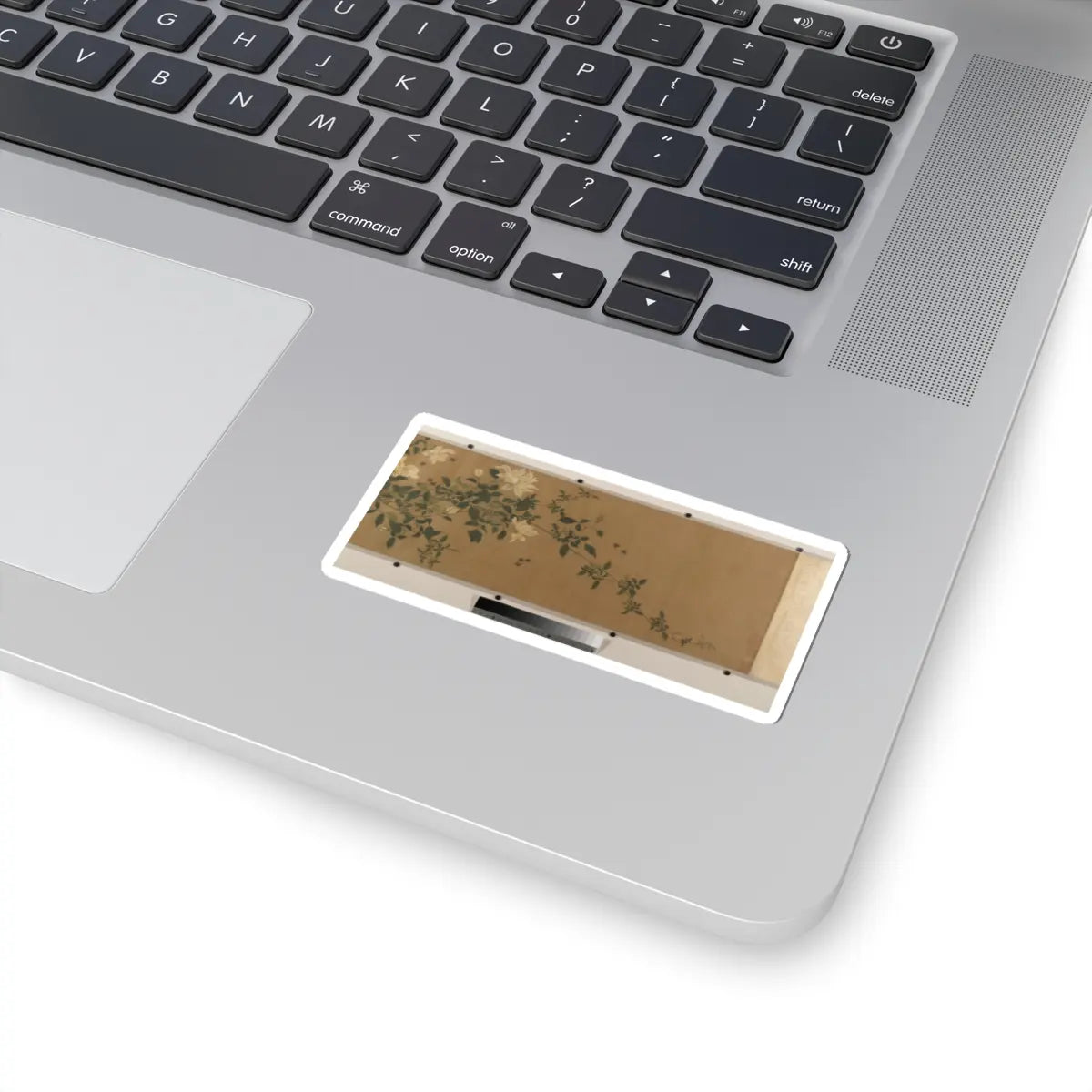 Unidentified artist - Yellow Roses and Bees, Pink Roses and Wasps - unknown v6 - STICKER Vinyl Kiss-Cut Decal
