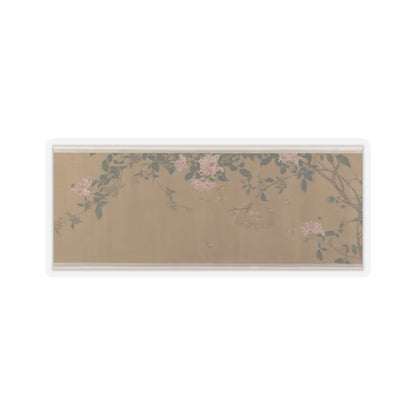 Unidentified artist - Yellow Roses and Bees, Pink Roses and Wasps - unknown v8 - STICKER Vinyl Kiss-Cut Decal