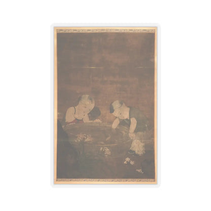 Unidentified - Children Playing - 16th–17th century - STICKER Vinyl Kiss-Cut Decal