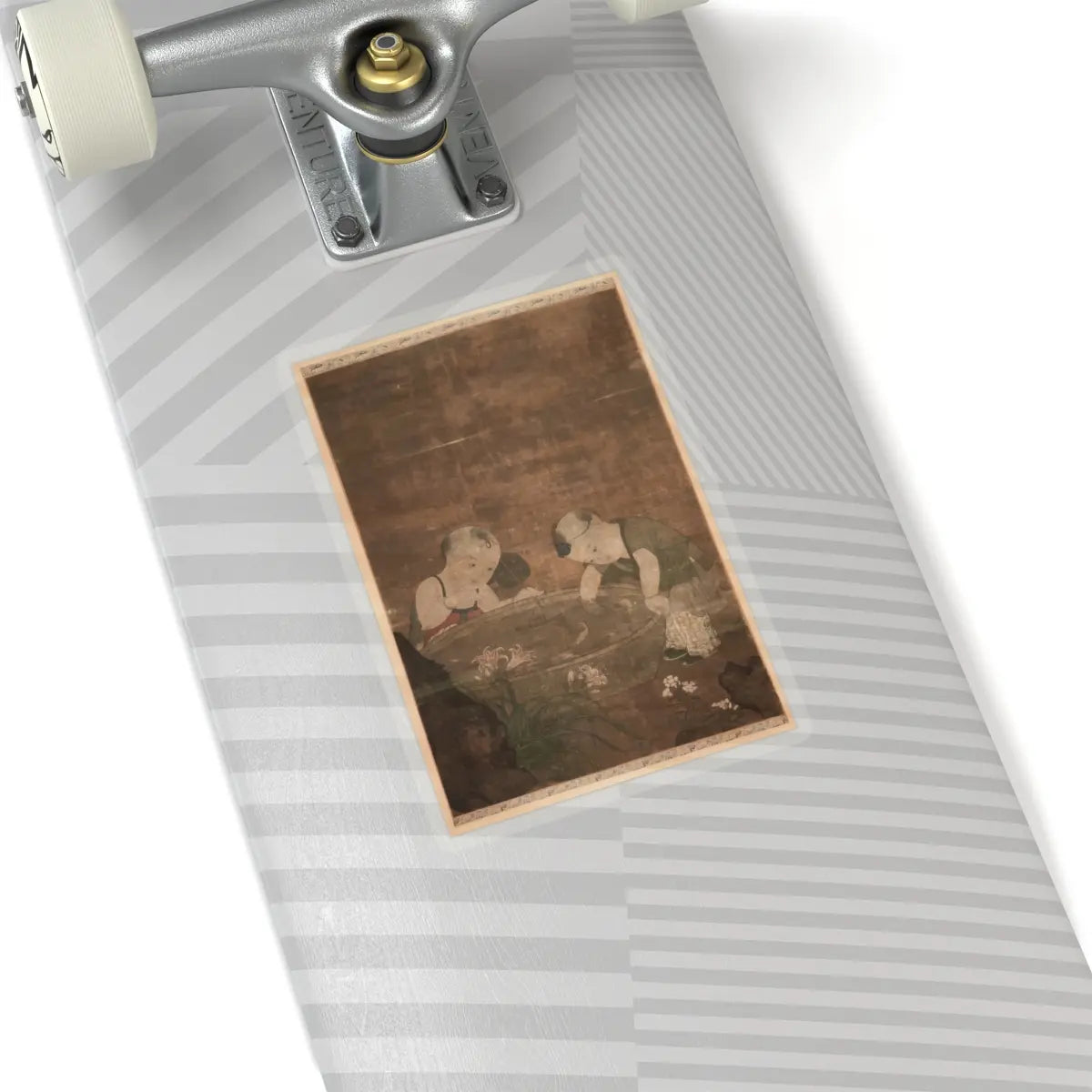 Unidentified - Children Playing - 16th–17th century - STICKER Vinyl Kiss-Cut Decal