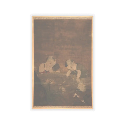 Unidentified - Children Playing - 16th–17th century - STICKER Vinyl Kiss-Cut Decal