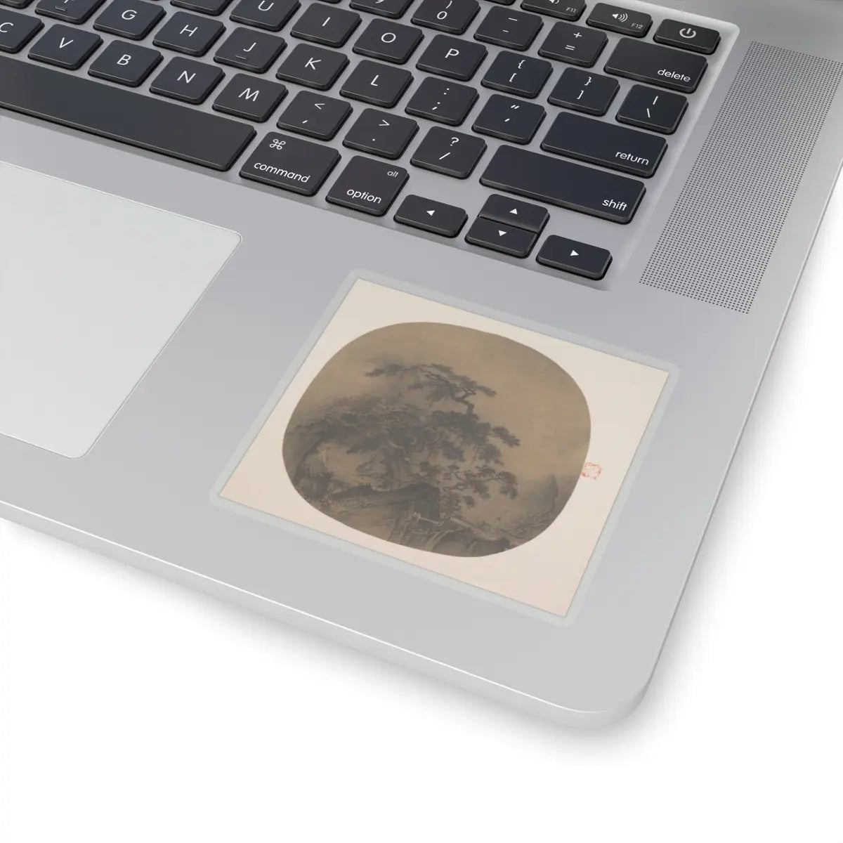 Unidentified - Conversation in a cave - 13th century v1 - STICKER Vinyl Kiss-Cut Decal