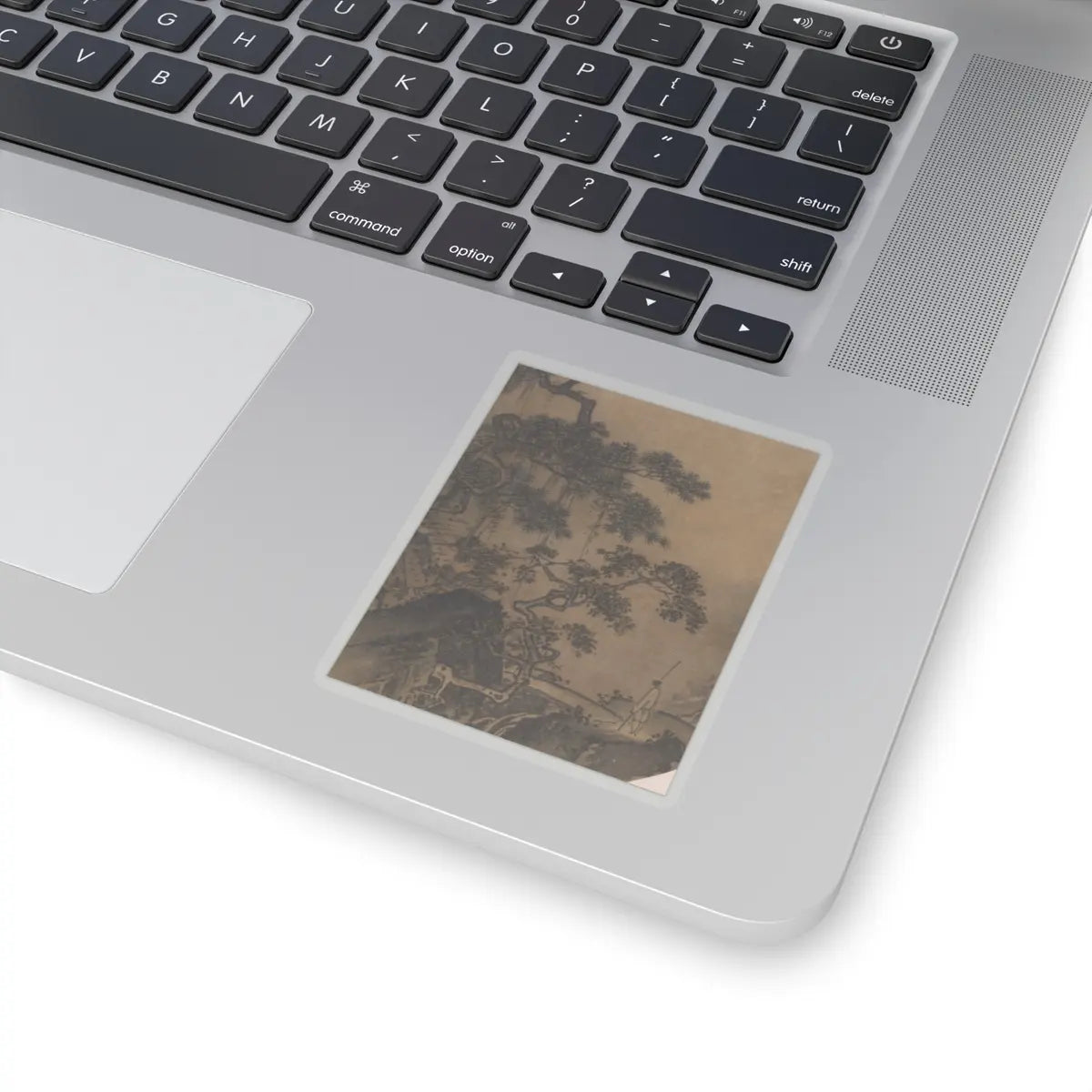 Unidentified - Conversation in a cave - 13th century v3 - STICKER Vinyl Kiss-Cut Decal