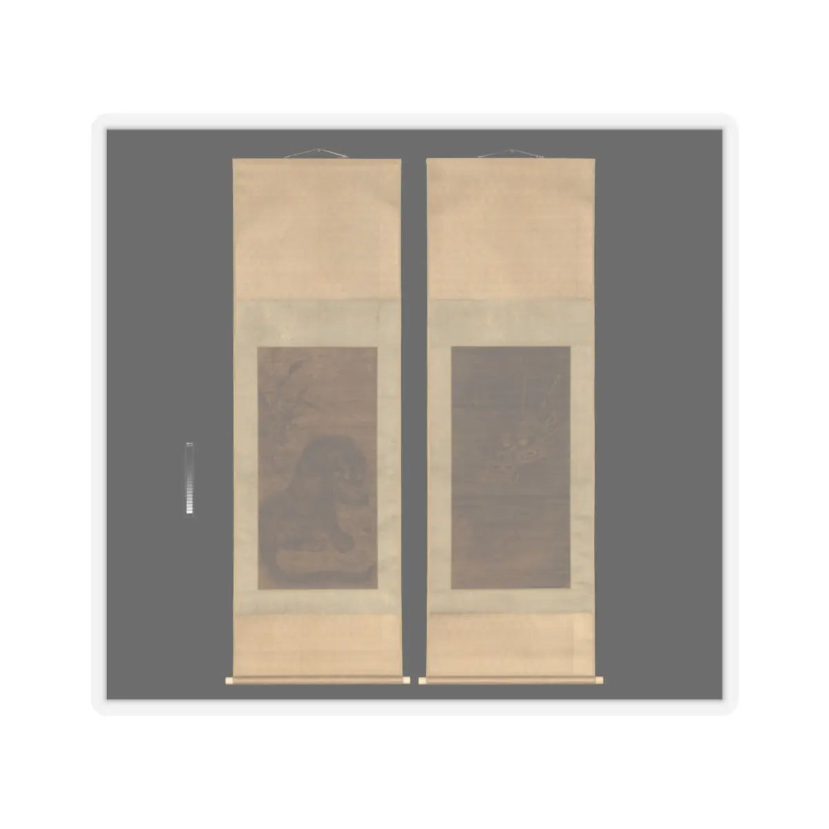 Unidentified - Dragon - 14th century v3 - STICKER Vinyl Kiss-Cut Decal