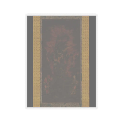 Unidentified - Fudō Myōō (Achala Vidyaraja), The Immovable Wisdom King - mid-13th century v1 - STICKER Vinyl Kiss-Cut Decal