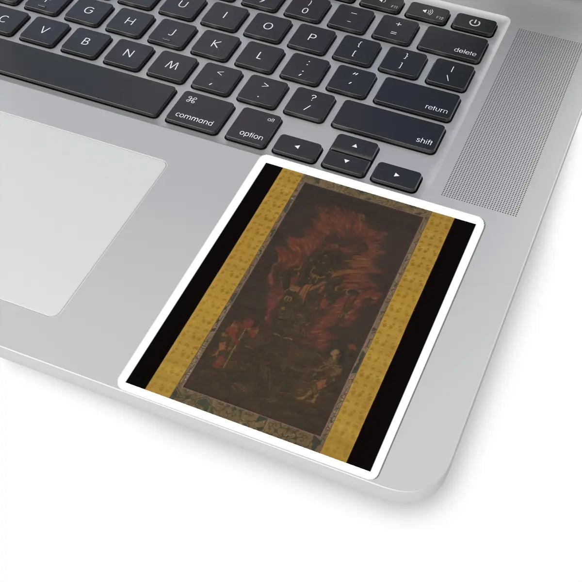 Unidentified - Fudō Myōō (Achala Vidyaraja), The Immovable Wisdom King - mid-13th century v1 - STICKER Vinyl Kiss-Cut Decal