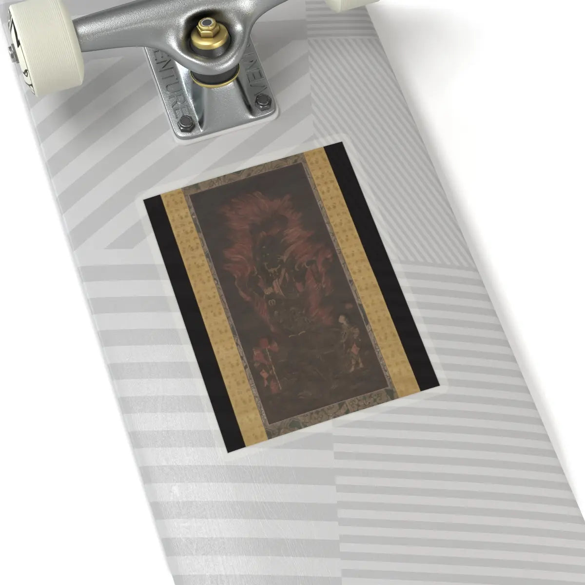 Unidentified - Fudō Myōō (Achala Vidyaraja), The Immovable Wisdom King - mid-13th century v1 - STICKER Vinyl Kiss-Cut Decal