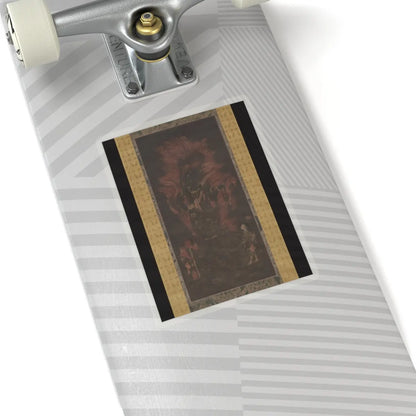 Unidentified - Fudō Myōō (Achala Vidyaraja), The Immovable Wisdom King - mid-13th century v1 - STICKER Vinyl Kiss-Cut Decal