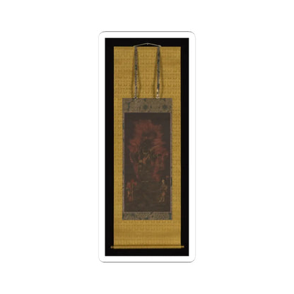 Unidentified - Fudō Myōō (Achala Vidyaraja), The Immovable Wisdom King - mid-13th century v2 - STICKER Vinyl Kiss-Cut Decal