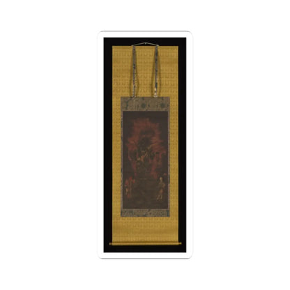 Unidentified - Fudō Myōō (Achala Vidyaraja), The Immovable Wisdom King - mid-13th century v2 - STICKER Vinyl Kiss-Cut Decal
