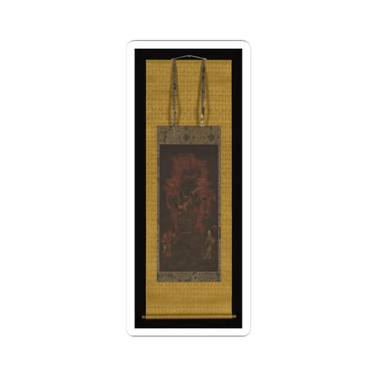 Unidentified - Fudō Myōō (Achala Vidyaraja), The Immovable Wisdom King - mid-13th century v2 - STICKER Vinyl Kiss-Cut Decal