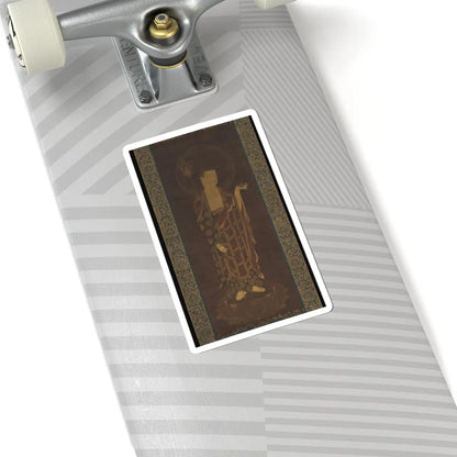 Unidentified - Jizō Bosatsu (Sanskrit- Ksitigharba) - ca. 1350 v1 - STICKER Vinyl Kiss-Cut Decal