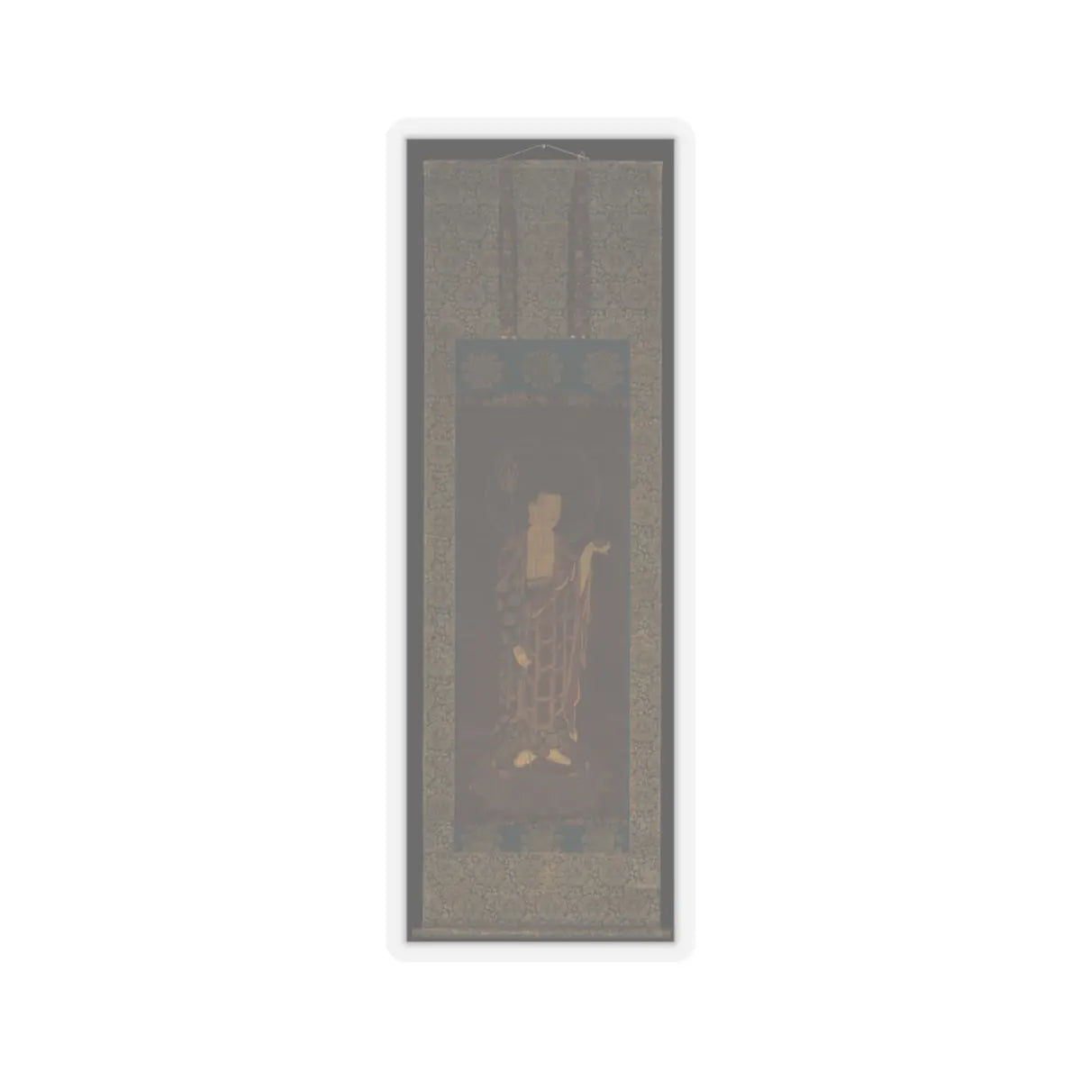 Unidentified - Jizō Bosatsu (Sanskrit- Ksitigharba) - ca. 1350 v2 - STICKER Vinyl Kiss-Cut Decal