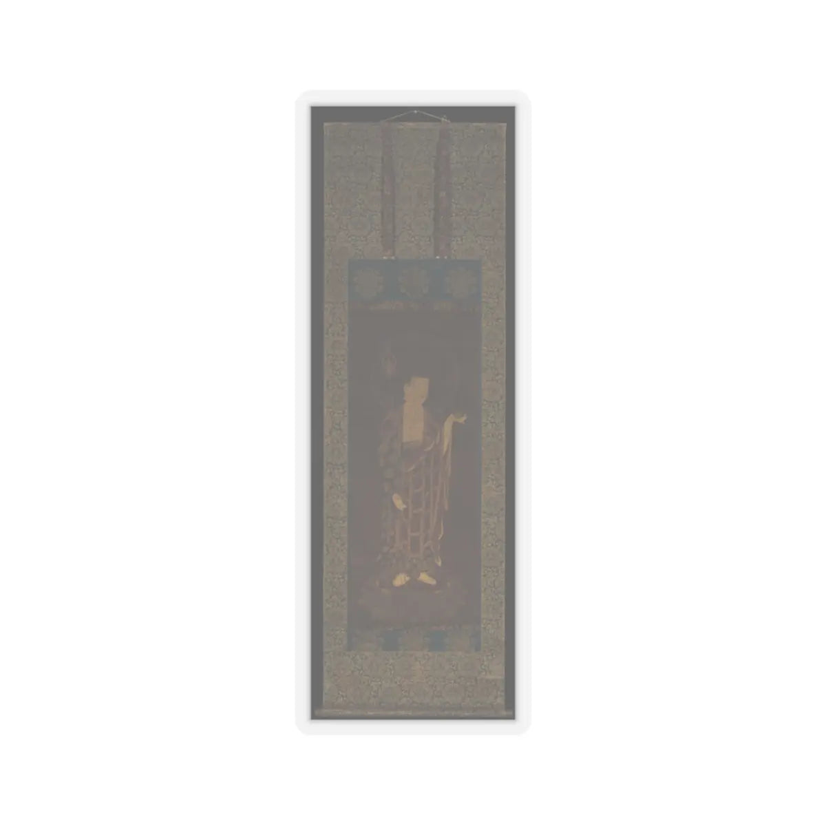 Unidentified - Jizō Bosatsu (Sanskrit- Ksitigharba) - ca. 1350 v2 - STICKER Vinyl Kiss-Cut Decal