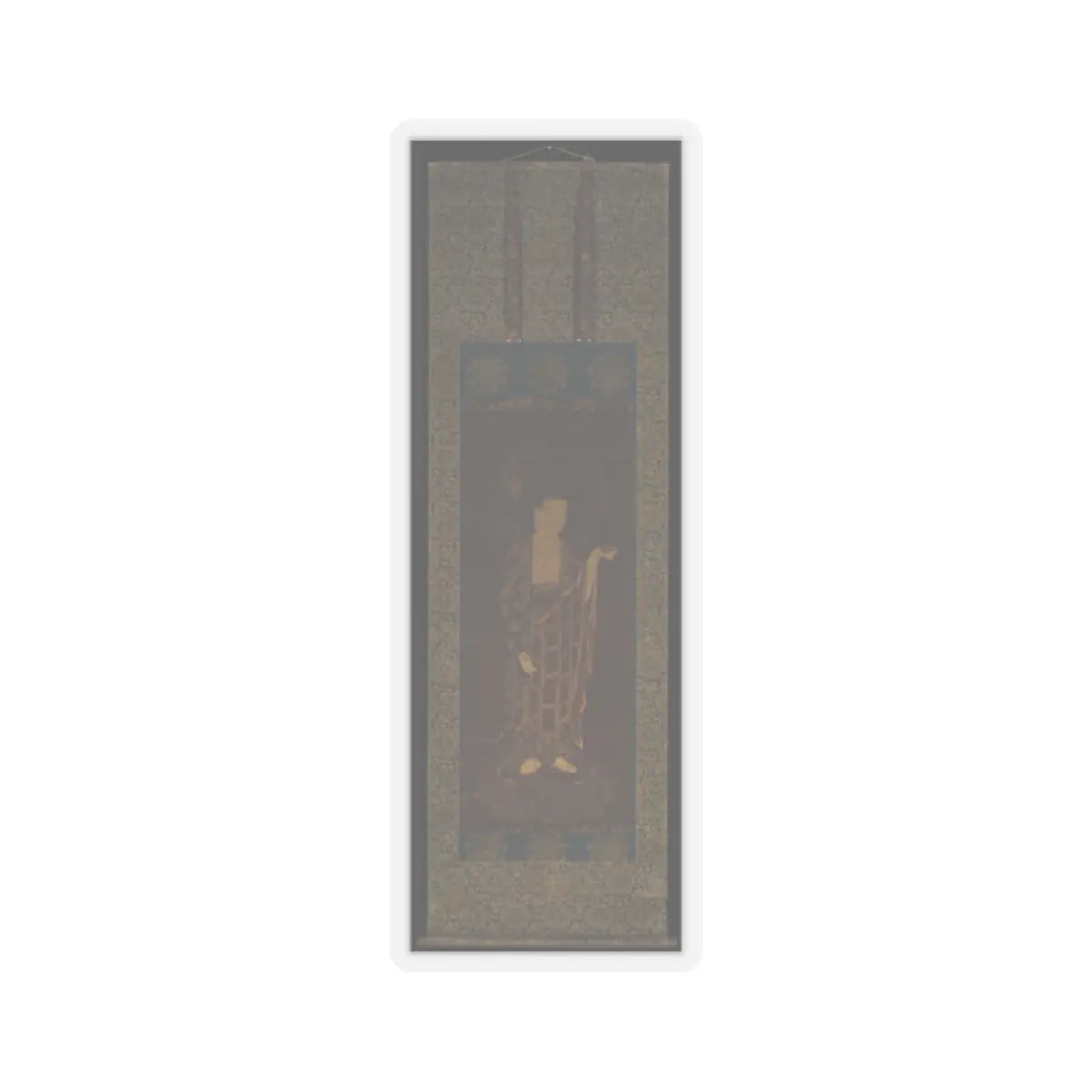 Unidentified - Jizō Bosatsu (Sanskrit- Ksitigharba) - ca. 1350 v2 - STICKER Vinyl Kiss-Cut Decal