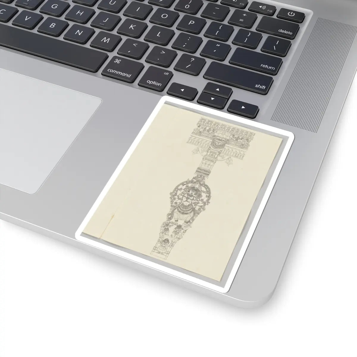 Unidentified - Kali - ca. 1800 - STICKER Vinyl Kiss-Cut Decal
