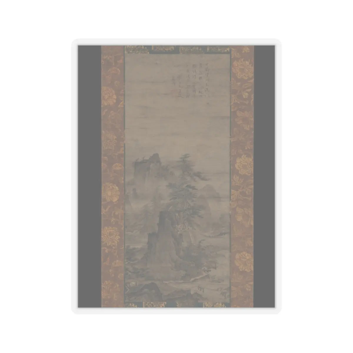 Unidentified - Landscape - late 15th century v1 - STICKER Vinyl Kiss-Cut Decal