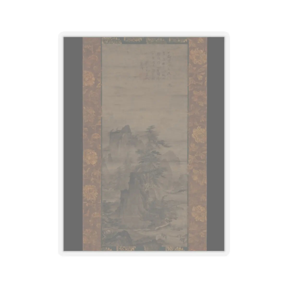 Unidentified - Landscape - late 15th century v1 - STICKER Vinyl Kiss-Cut Decal