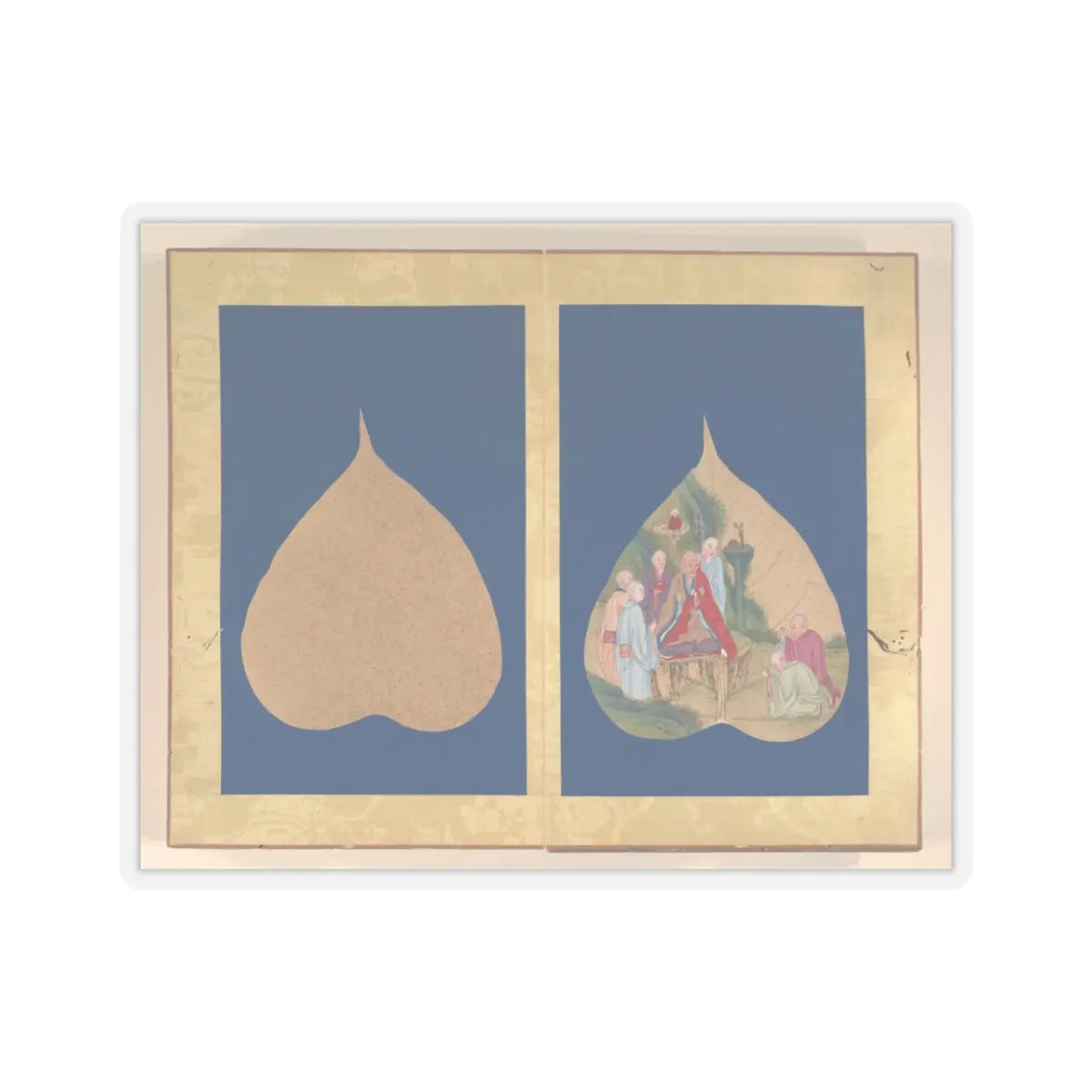 Unidentified - Luohans - 17th–18th century v2 - STICKER Vinyl Kiss-Cut Decal