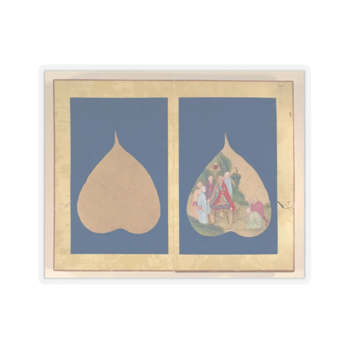 Unidentified - Luohans - 17th–18th century v2 - STICKER Vinyl Kiss-Cut Decal